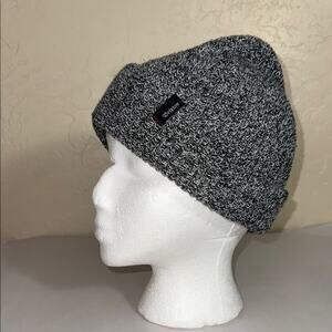 Brixton gray acrylic knit winter beanie